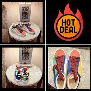 Puma Multicolor Athletic Sneakers. Unisex Sizing Men's 7.5 Women's 9 NWOB